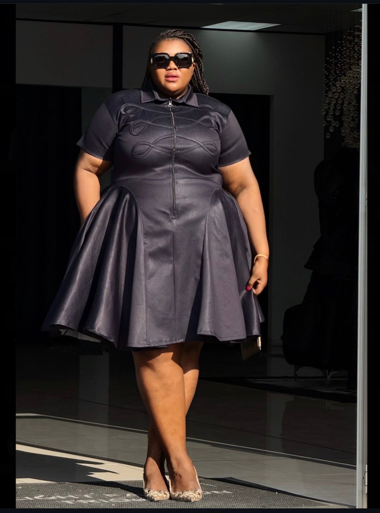 Xongani denim dress