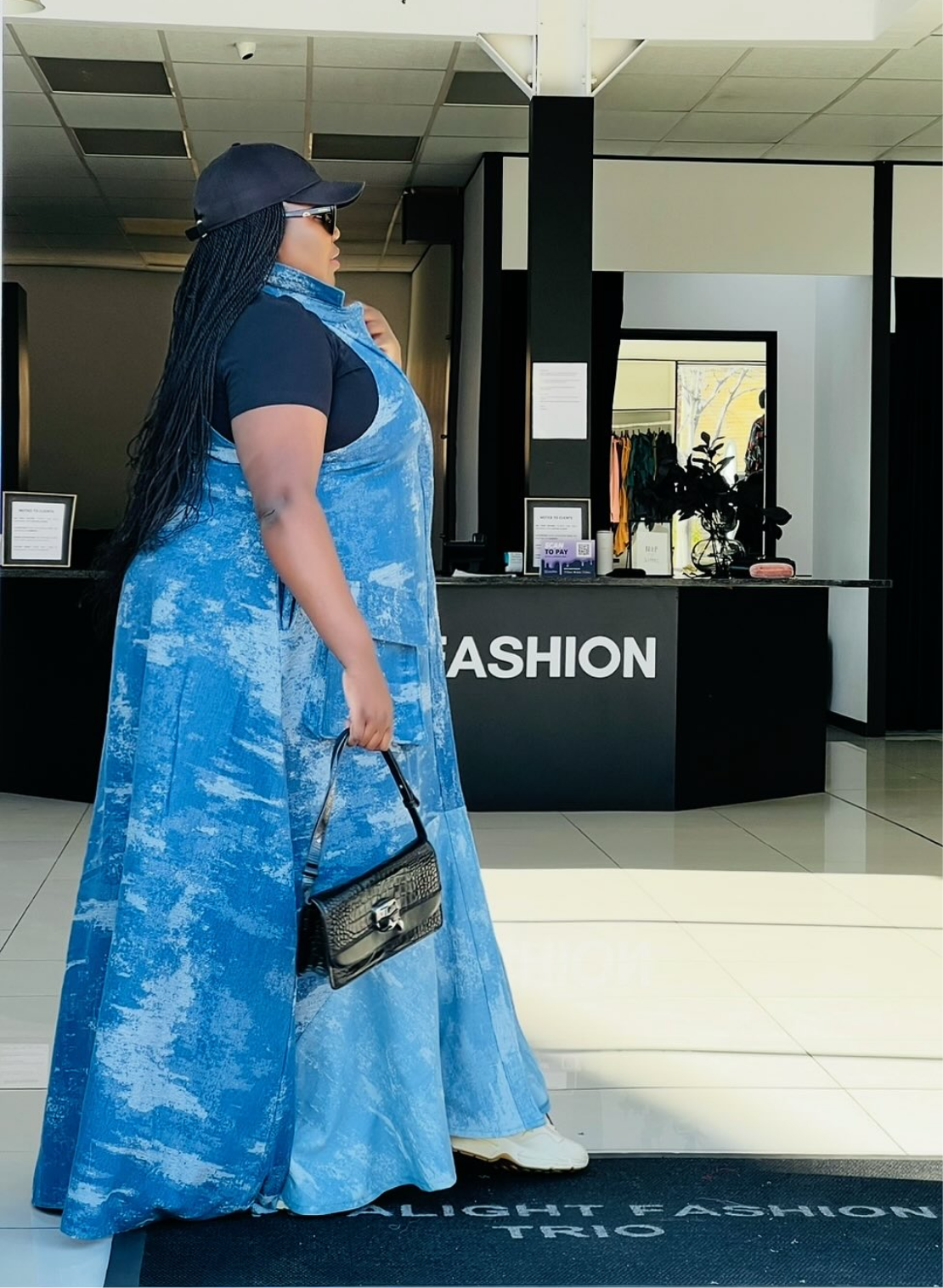 Zama denim dress