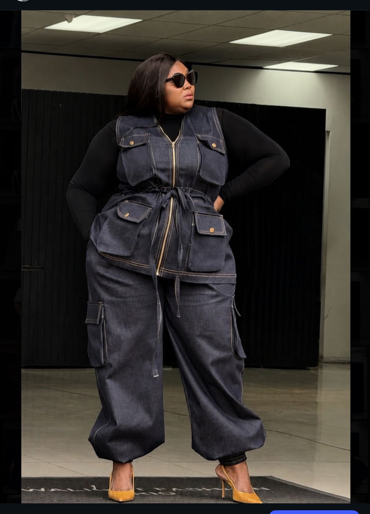 Mia denim set