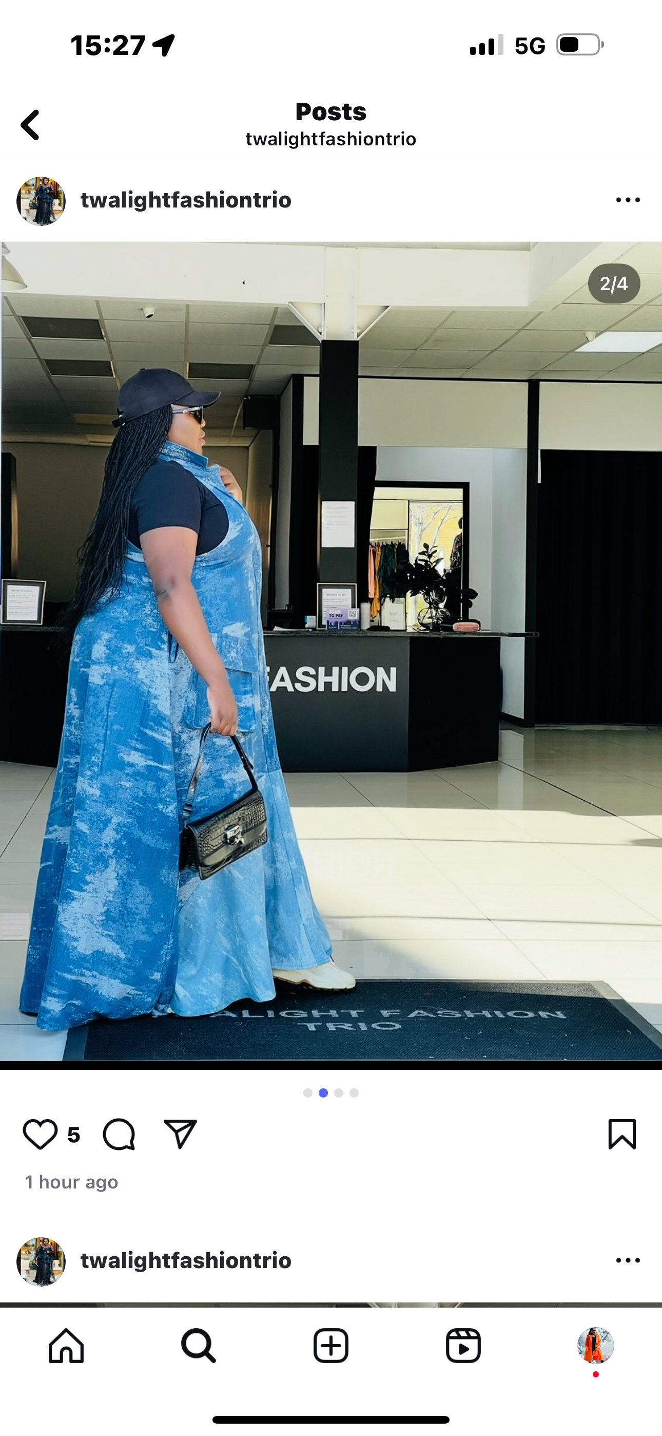 Zama denim dress