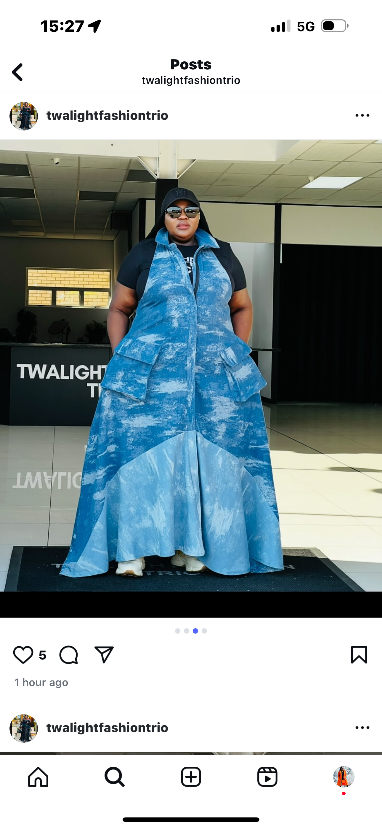 Zama denim dress