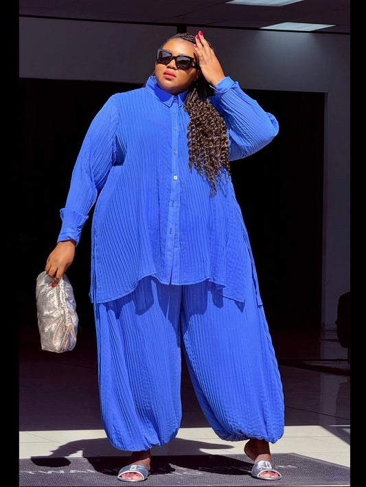 Anathi pleated set
