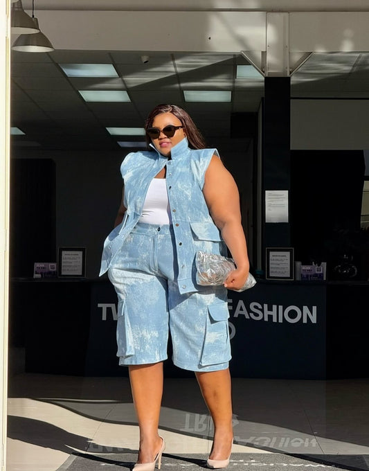 Karabo denim set