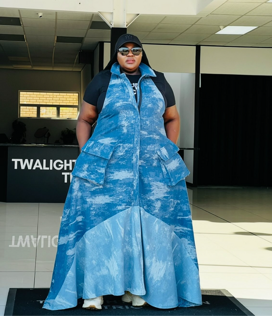 Zama denim dress