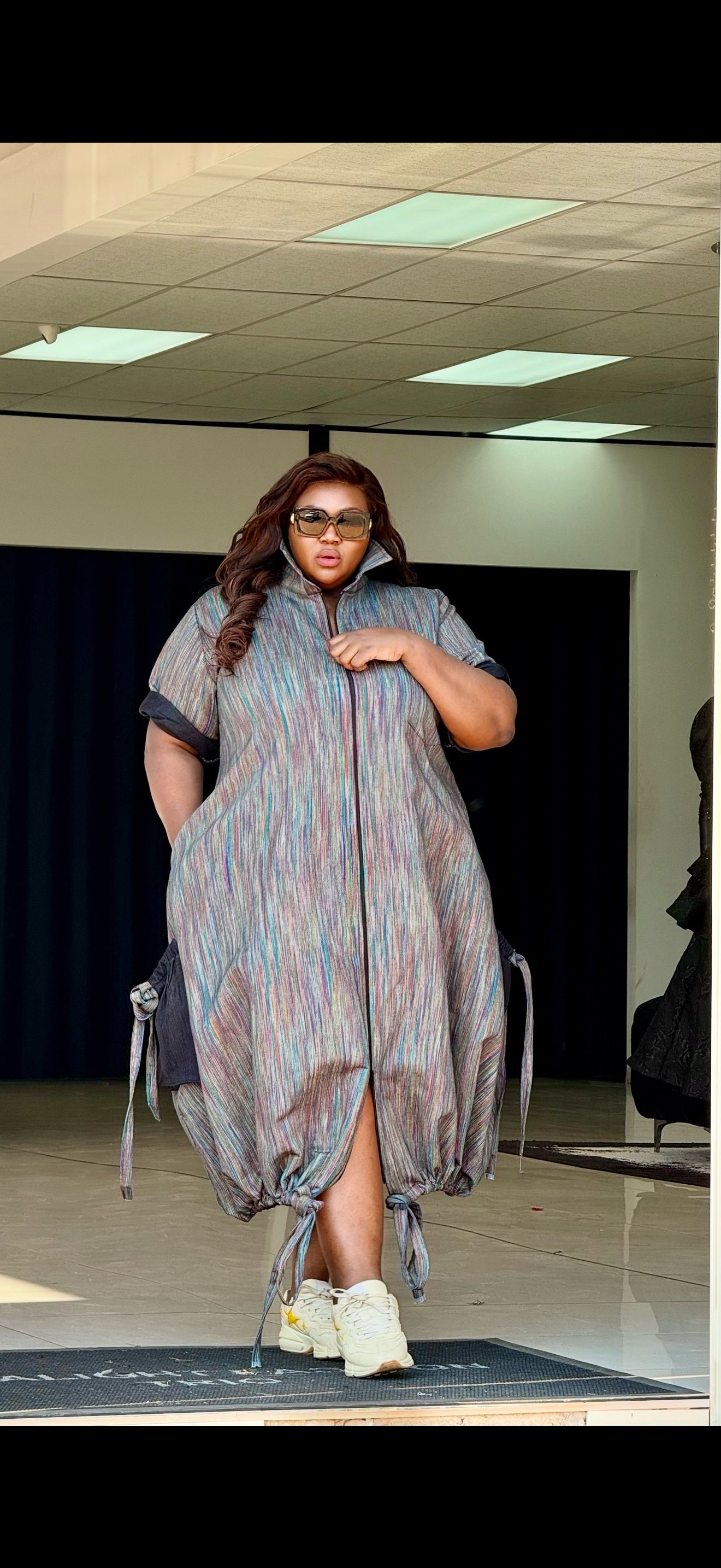Nthabiseng denim dress