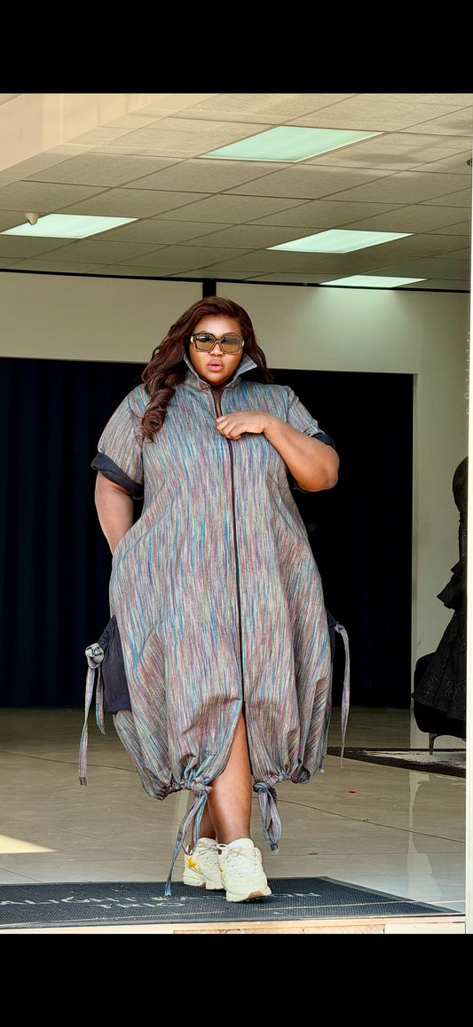Nthabiseng denim dress