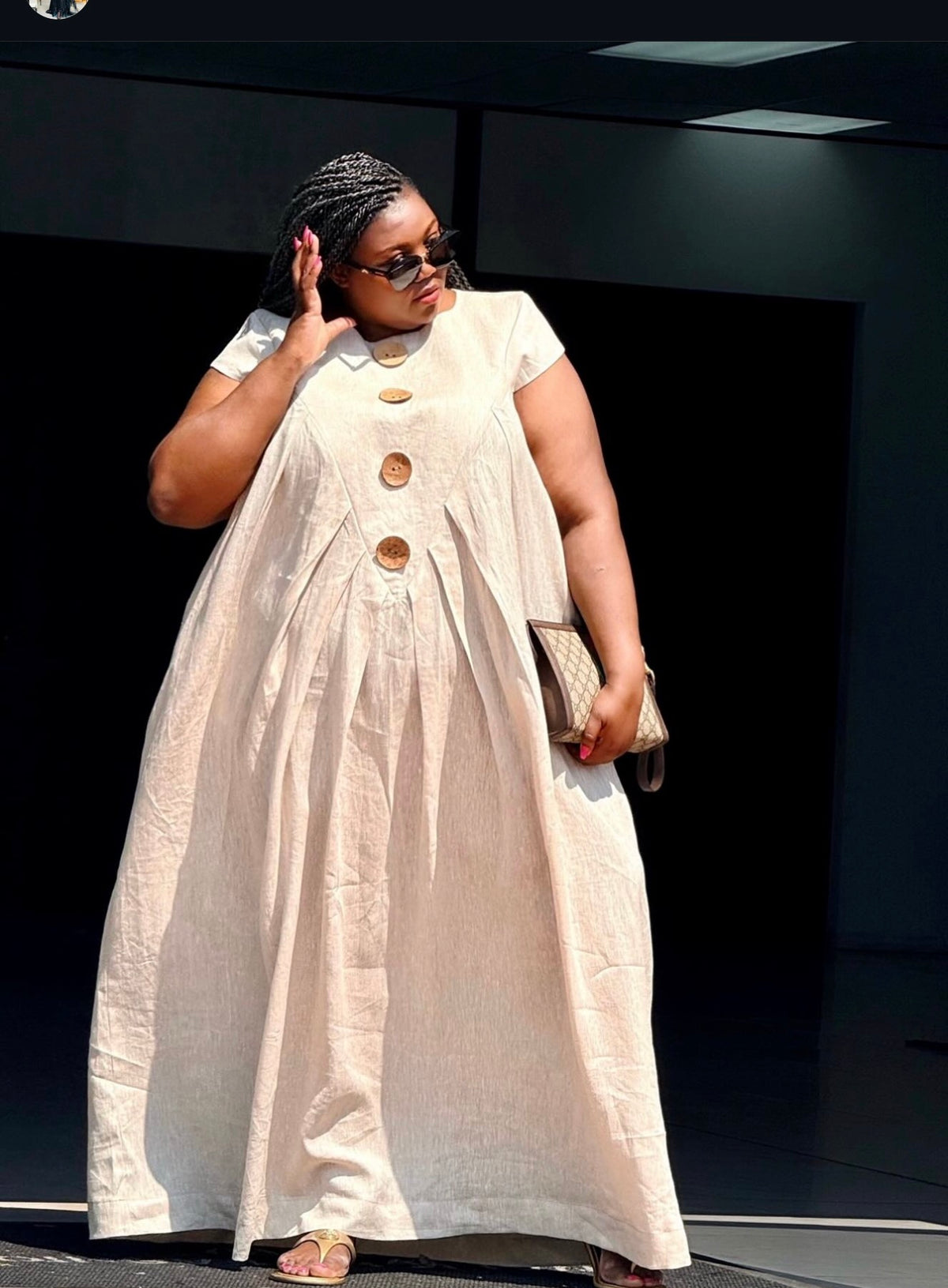 Linen dress